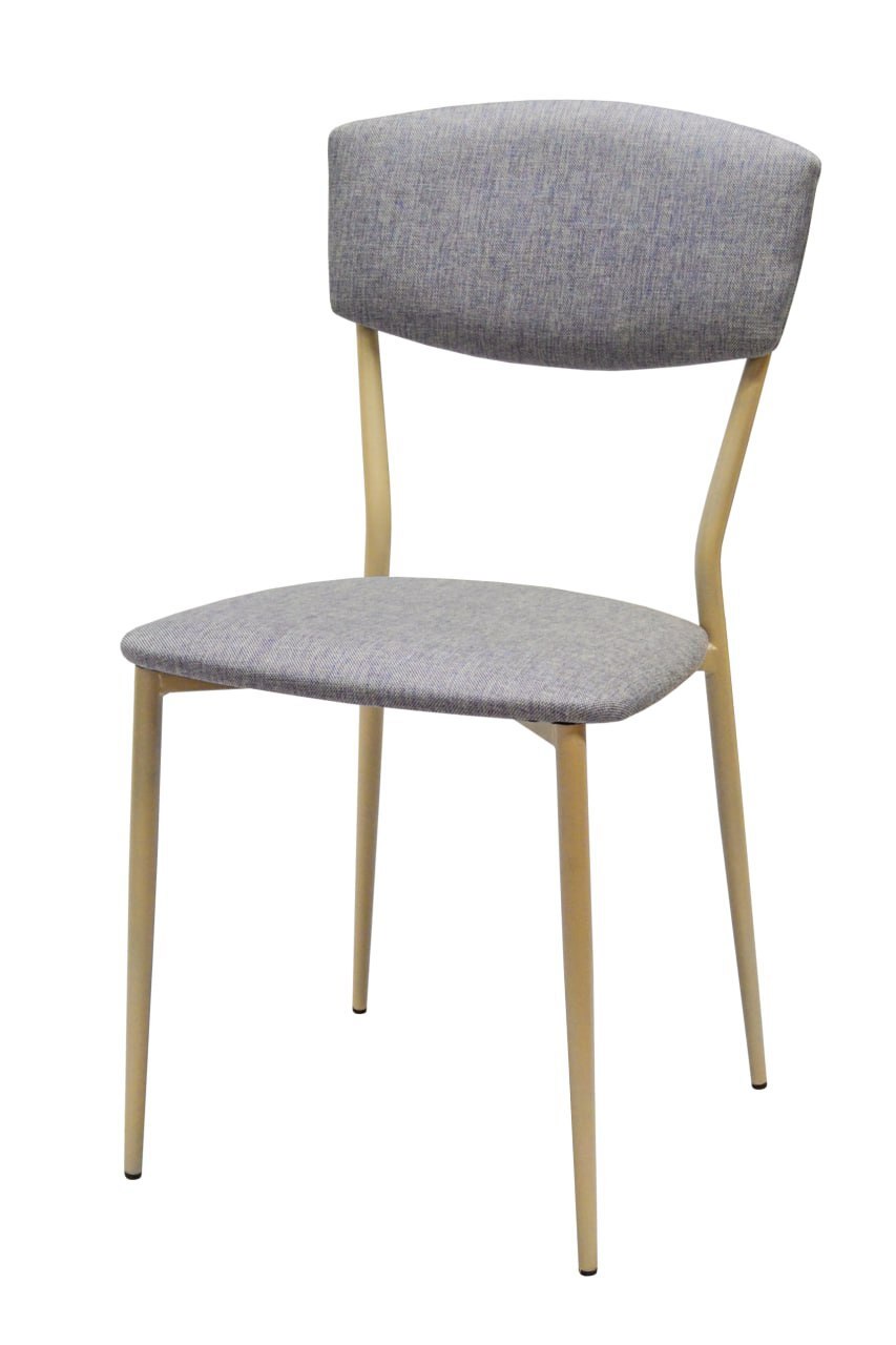 Изображение товара Стул кухонный Comfur 42x41.5x82см сталь/рогожка цвет синий 1шт