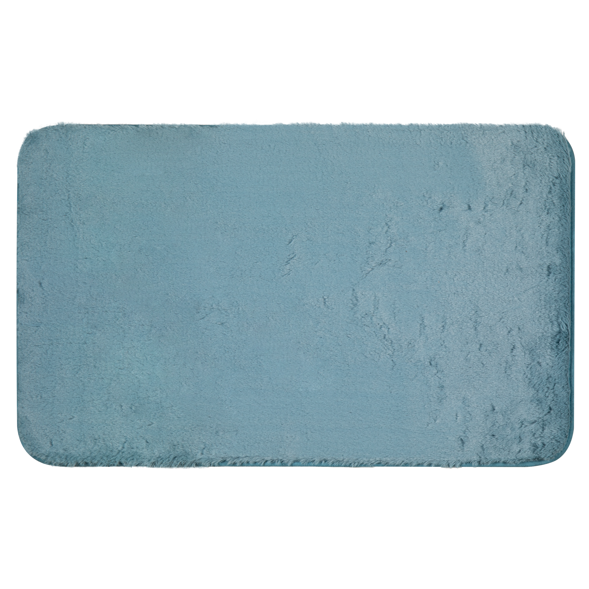 Изображение товара Коврик для ванной Swensa Swanny Aqua 50x80 см бирюзовый противоскользящее покрытие