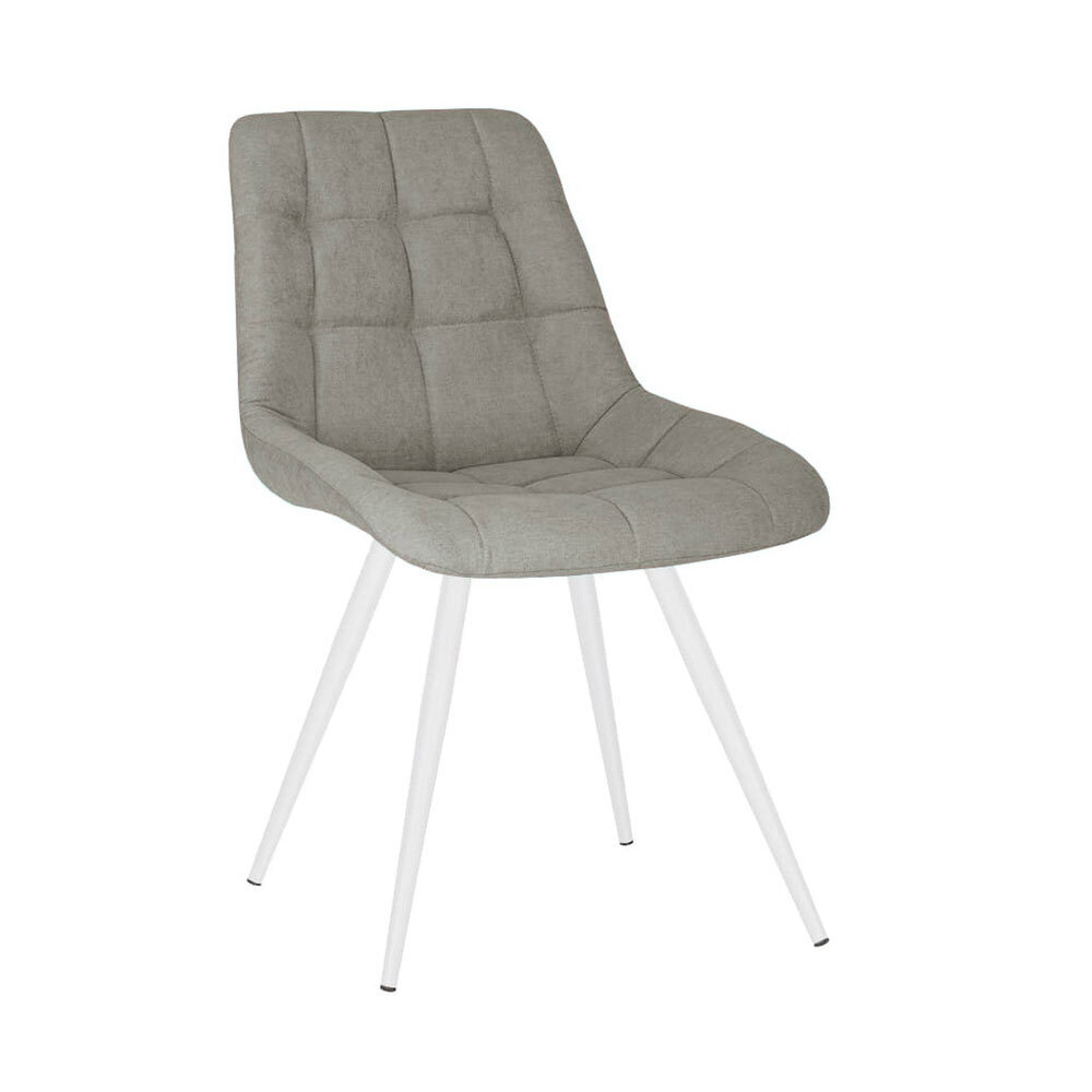 Изображение товара Стул Nowy styl Nicole hn white soro 52.6x87x56.4 см текстиль цвет бежевый