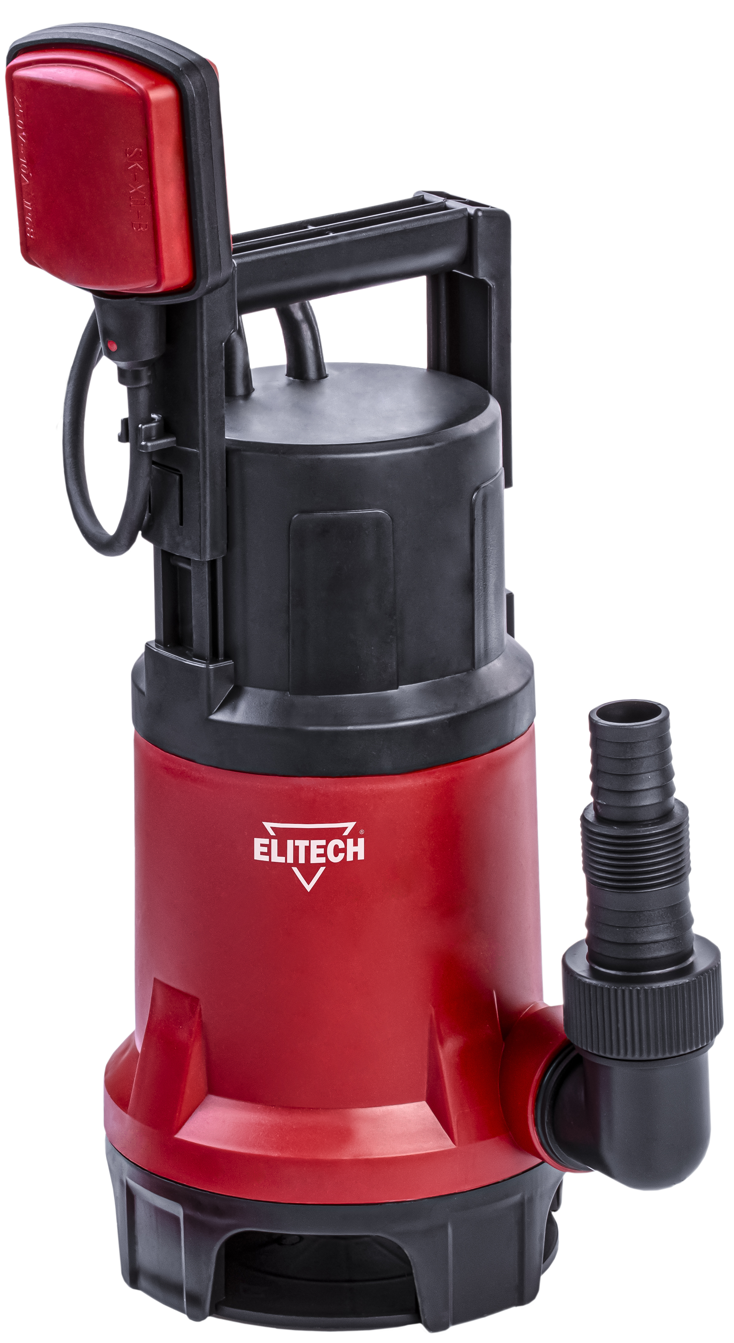 Изображение товара Насос погружной дренажный для грязной воды Elitech 400-35П 10800 л/ч