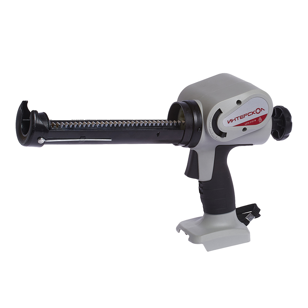 Изображение товара Аккумуляторный пистолет Интерскол ШПА 310/18 для герметиков и клея 18 В
