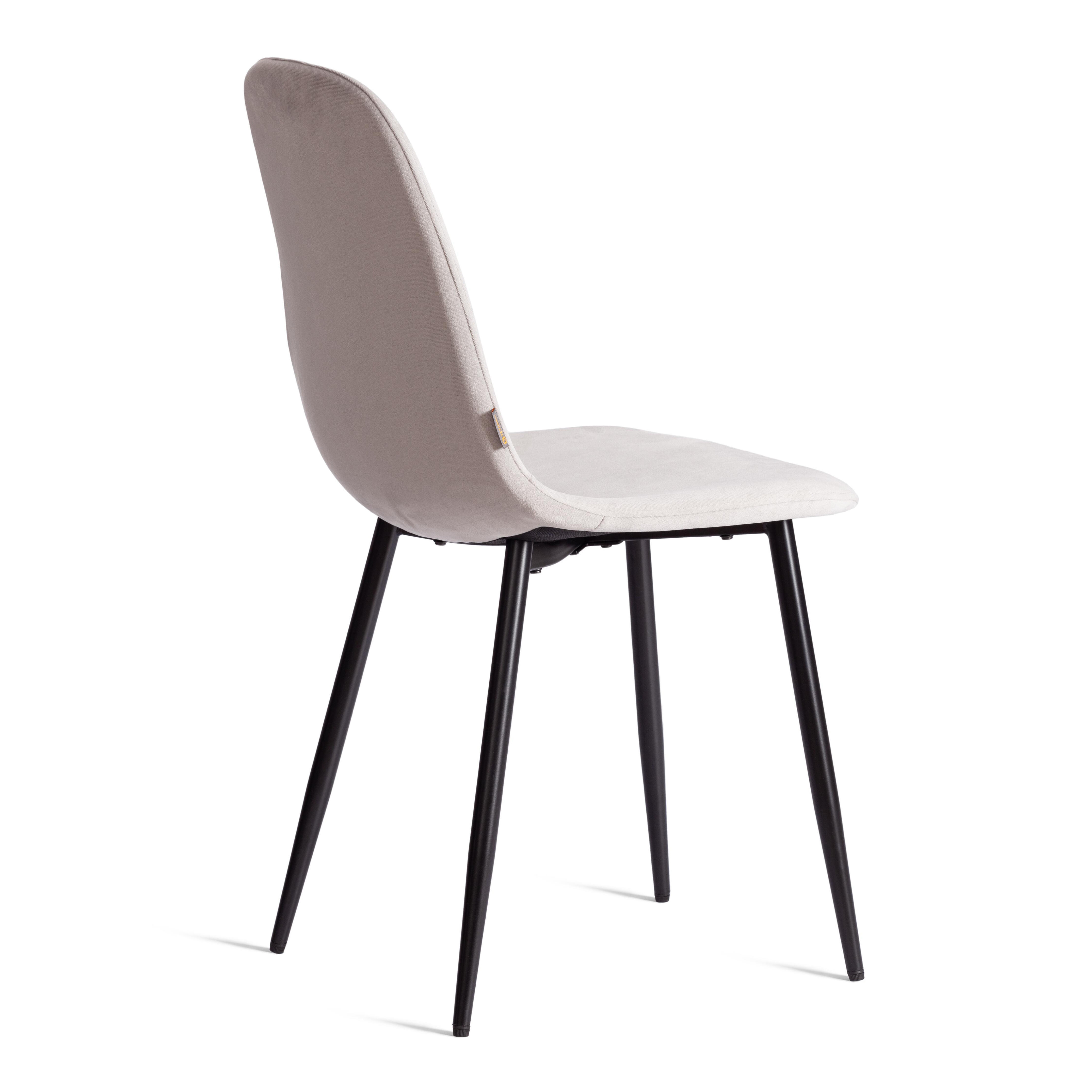 Изображение товара Кухонный стул Tetchair Breeze 44x86x53 см велюр цвет светло-серый Изображение товара Кухонный стул Tetchair Breeze 44x86x53 см велюр цвет светло-серый