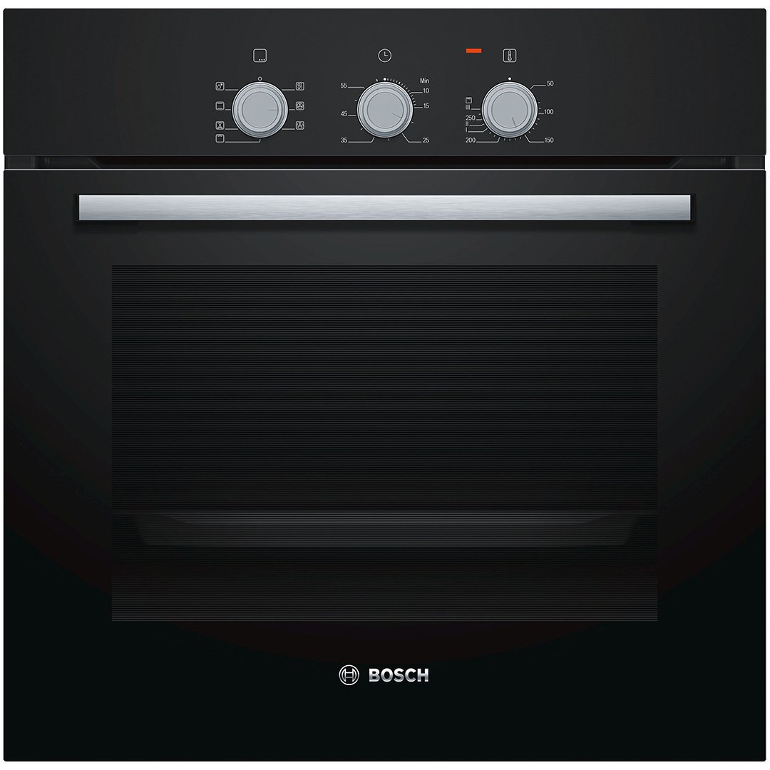 Изображение товара Электрический встраиваемый духовой шкаф Bosch HBF011BA0Q 59.4x59.5x54.8 см цвет черный
