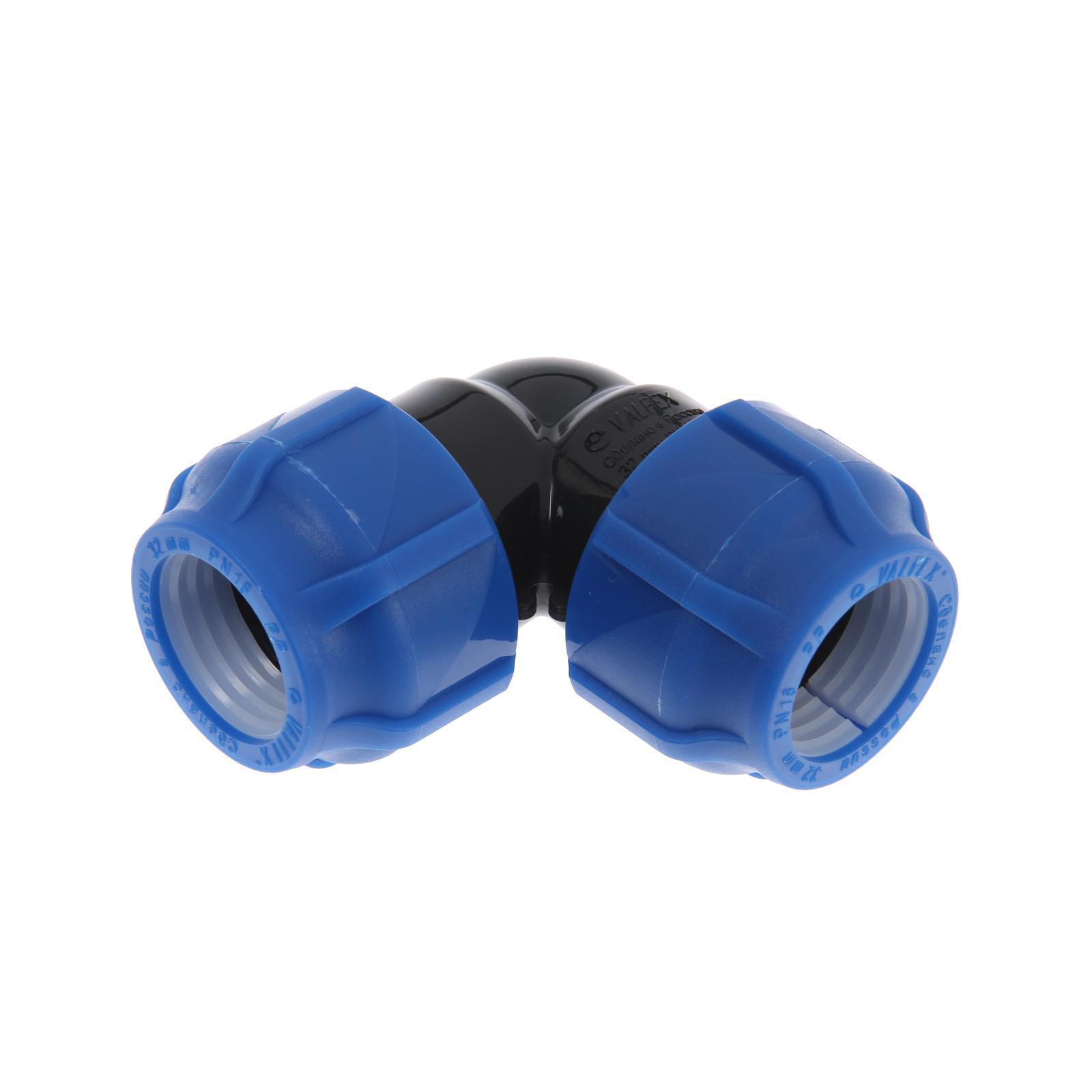 Изображение товара Угол 90° Valfex 32x32 мм полипропилен