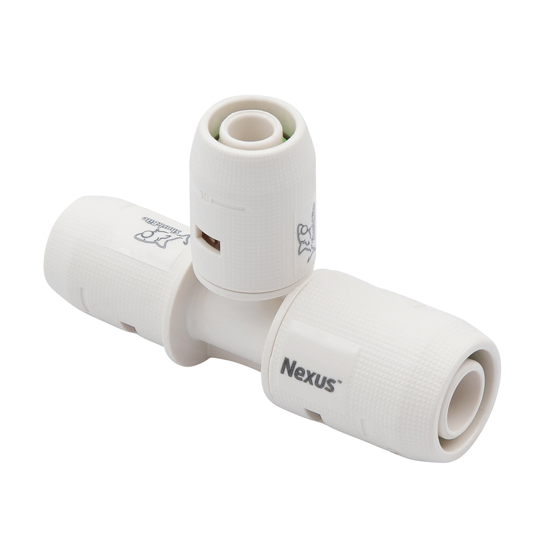 Изображение товара Тройник переходной Sharkbite 16x16x16 мм из полифенилсульфона Испания