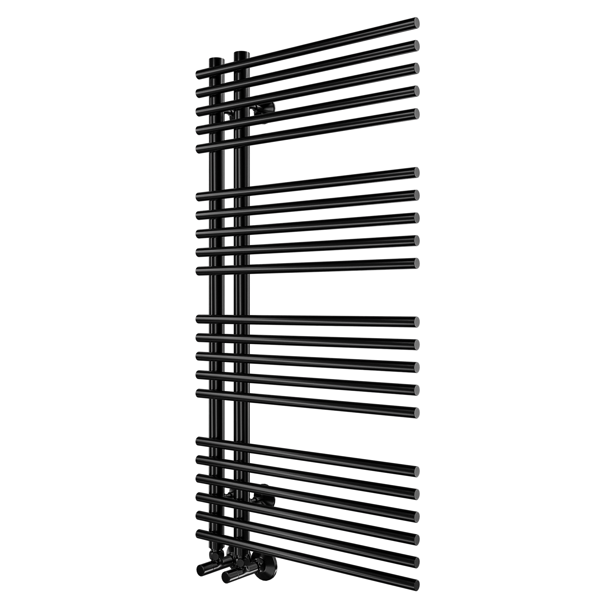 Изображение товара Водяной полотенцесушитель Royal thermo Pino black 500x1000 см из нержавеющей стали