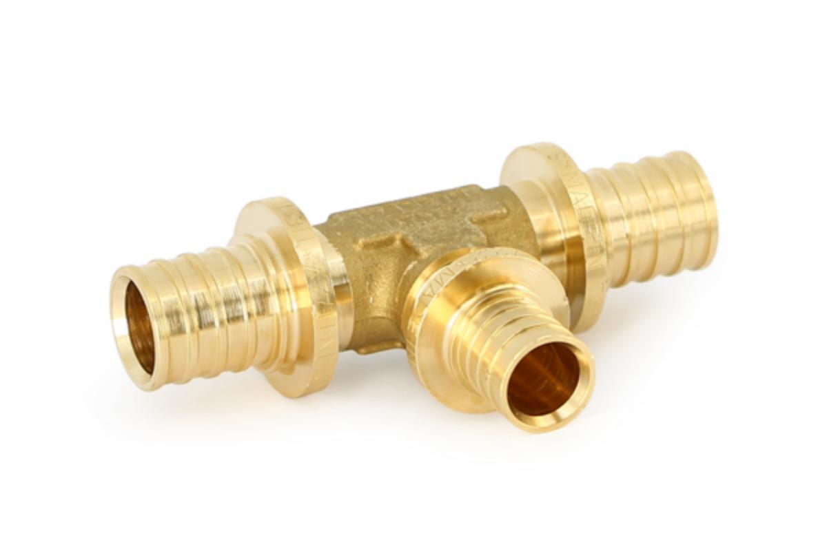 Изображение товара Тройник Uni-Fitt 20x20x20 мм латунь для водоснабжения