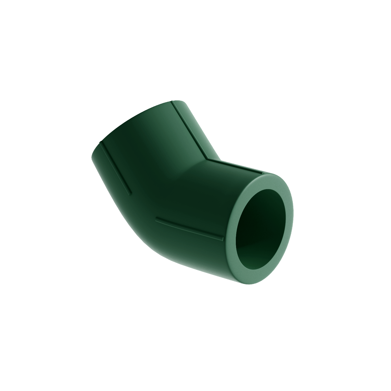 Изображение товара Угол 45° Blockfire 50x50 мм ВП из полипропилена для систем водоснабжения