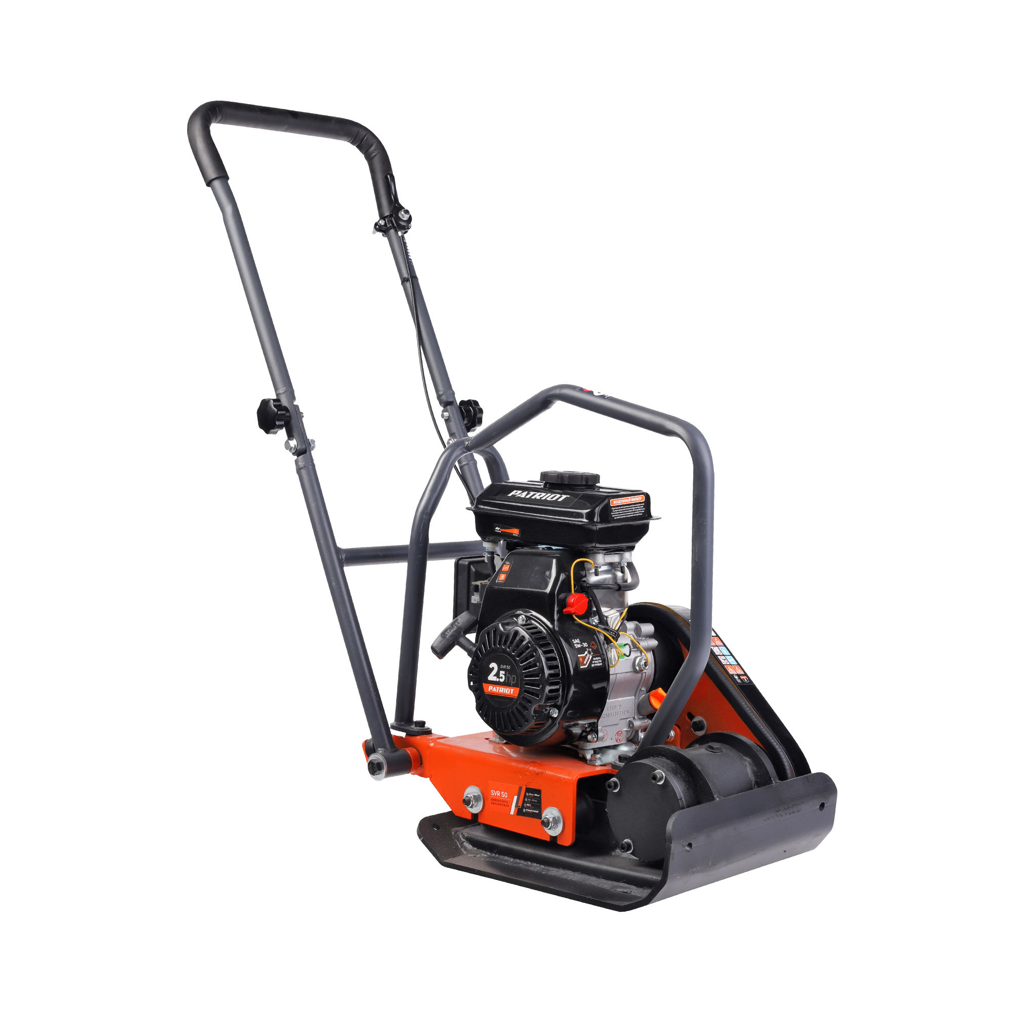 Виброплита бензиновая Patriot SVR 50 двигатель Dinking, 1800 Вт 430x300 ...