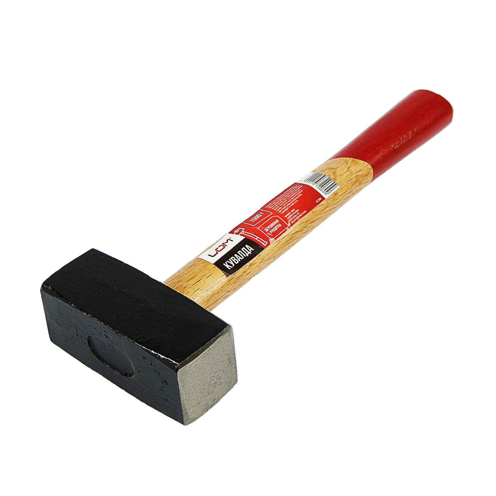 Изображение товара Кувалда ЛОМ 1500 г с деревянной рукояткой для демонтажа и приварки
