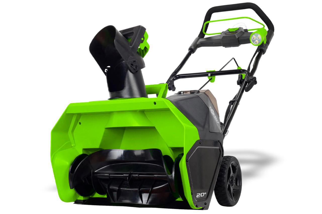 Изображение товара Снегоуборщик Greenworks GD40STK4II 51 см аккумуляторный 40 В