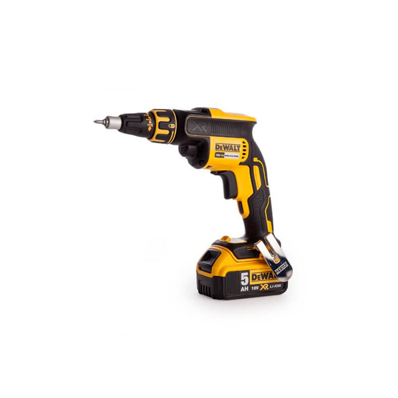 Изображение товара Шуруповерт аккумуляторный Dewalt DCF620P2K-QW 18 В, бесщеточный, с автоматической подачей шурупов