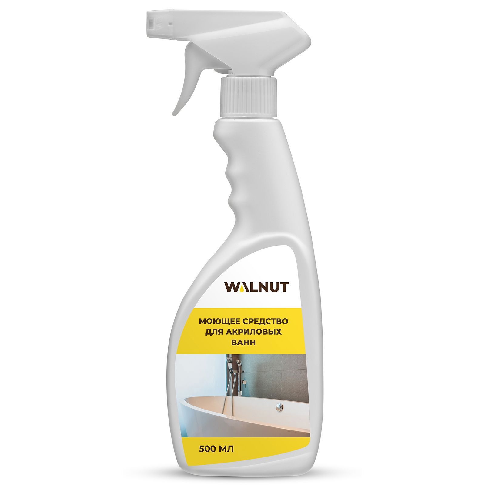 Изображение товара Моющее средство Walnut WLN0565 для акриловых ванн 0.50 л Изображение товара Моющее средство Walnut WLN0565 для акриловых ванн 0.50 л