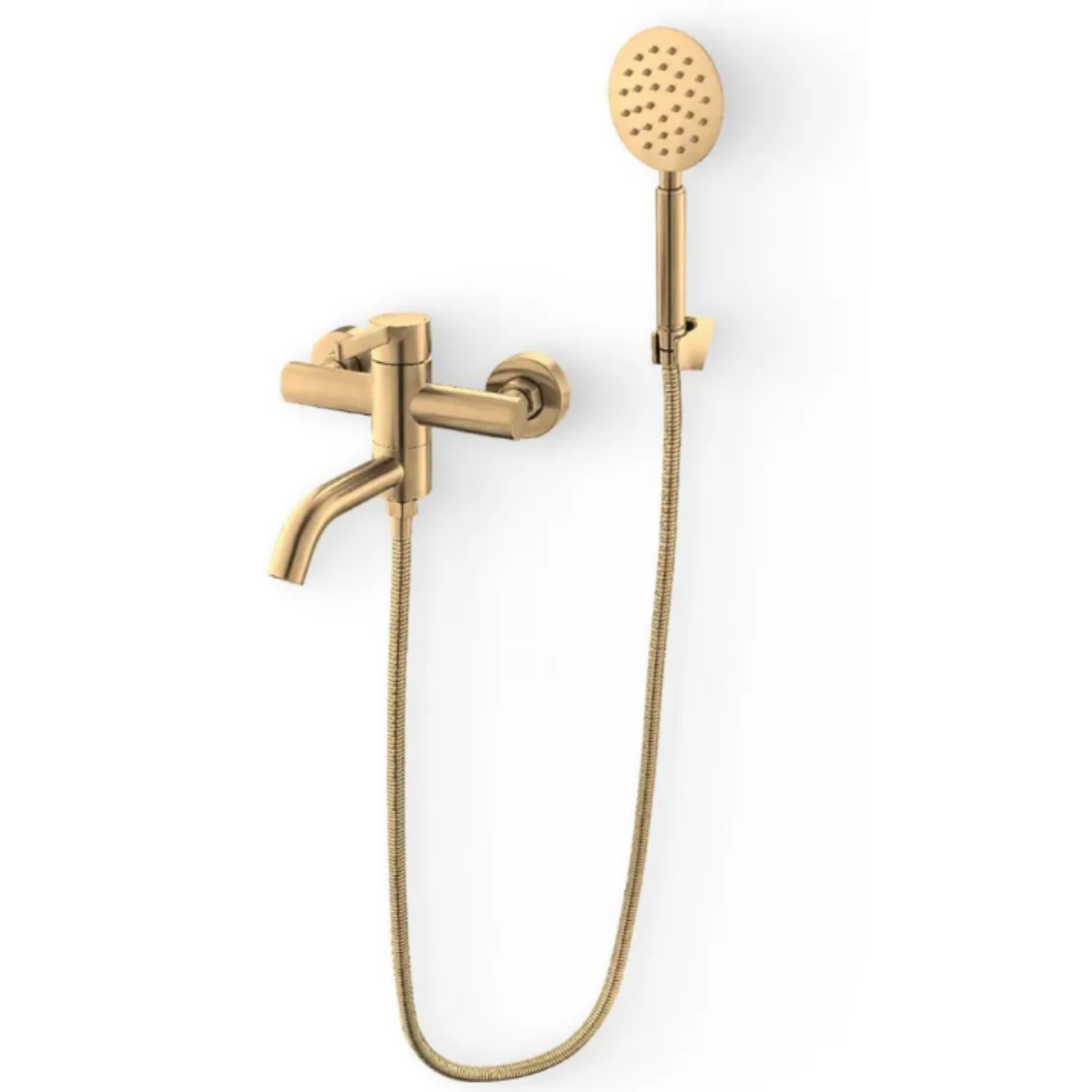 Изображение товара Смеситель для ванны Voda Vessel gold VSL54G однорычажный с душевой лейкой цвет золото