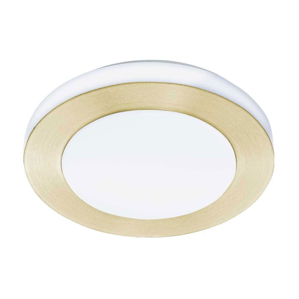 Изображение товара Светильник настенно-потолочный светодиодный EGLO 900369 Led Carpi 0.70 м² теплый белый свет цвет золото