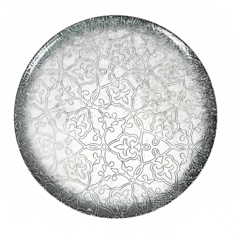 Изображение товара Блюдо сервировочное Bonna Tequendama 32x32 см из фарфора серого цвета