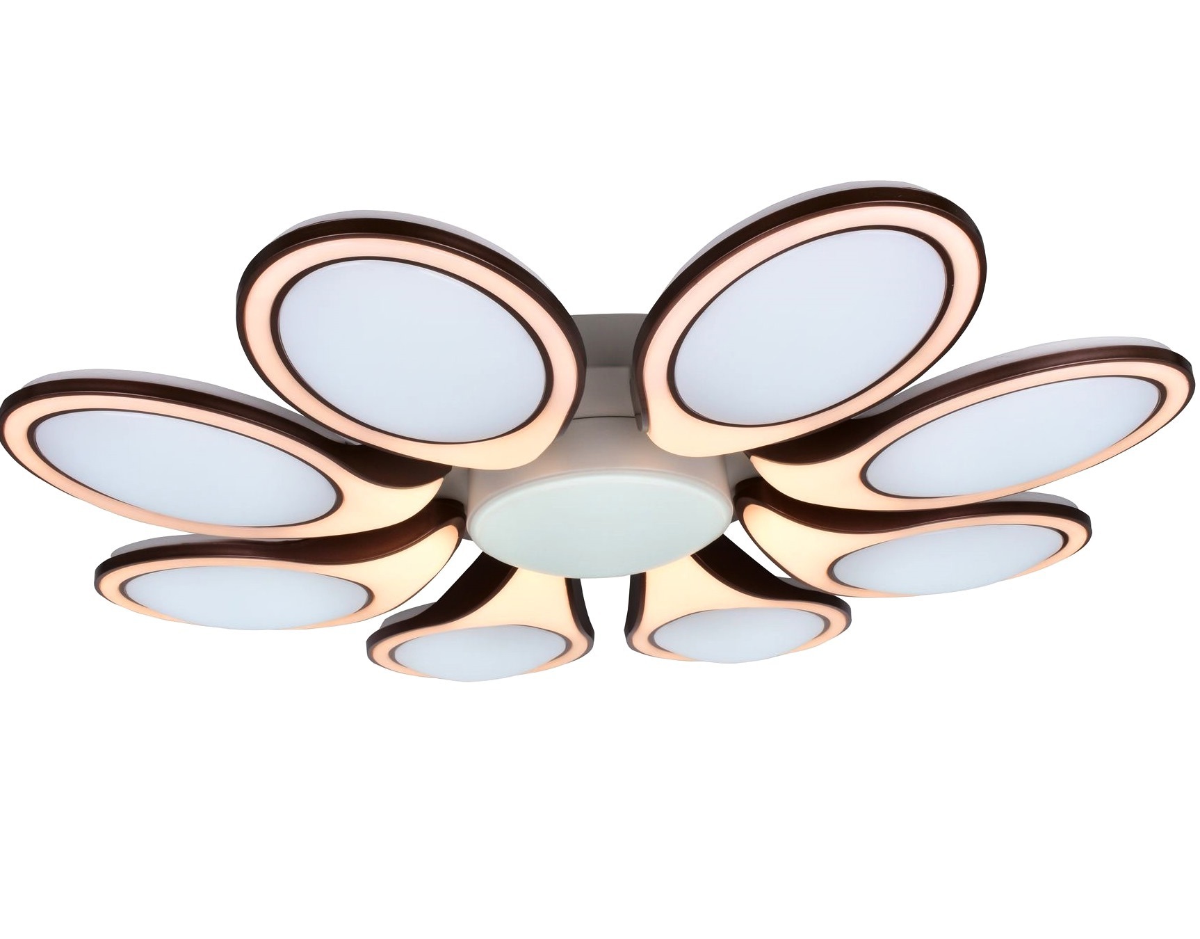 Изображение товара Настенно-потолочный светодиодный светильник Мелодия света UFO 1211 20 м² регулируемый цвет оранжевы