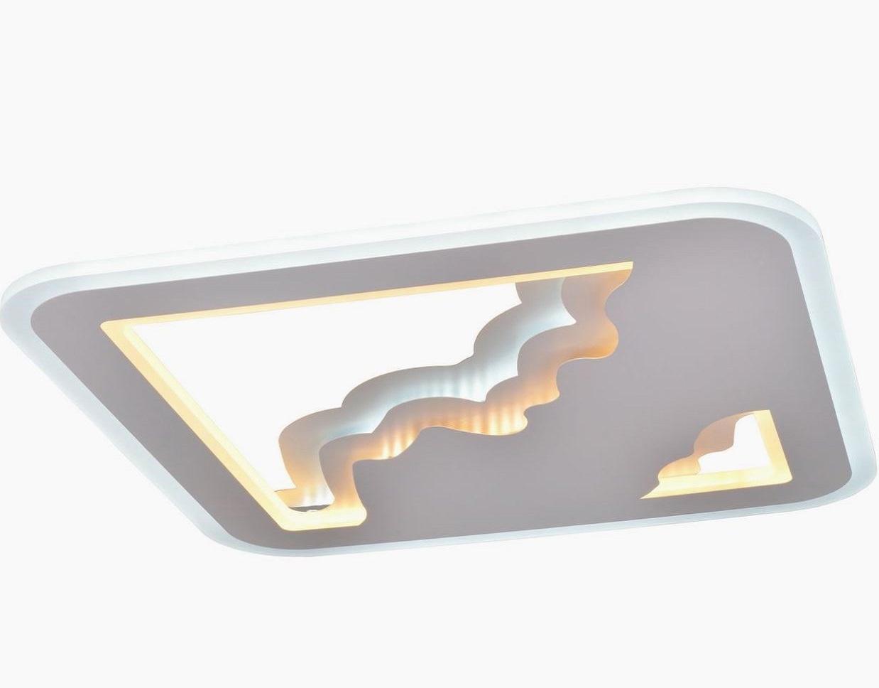 Изображение товара Светильник настенно-потолочный светодиодный Мелодия света Led light X637 30 м² регулируемый цвет света цвет белый