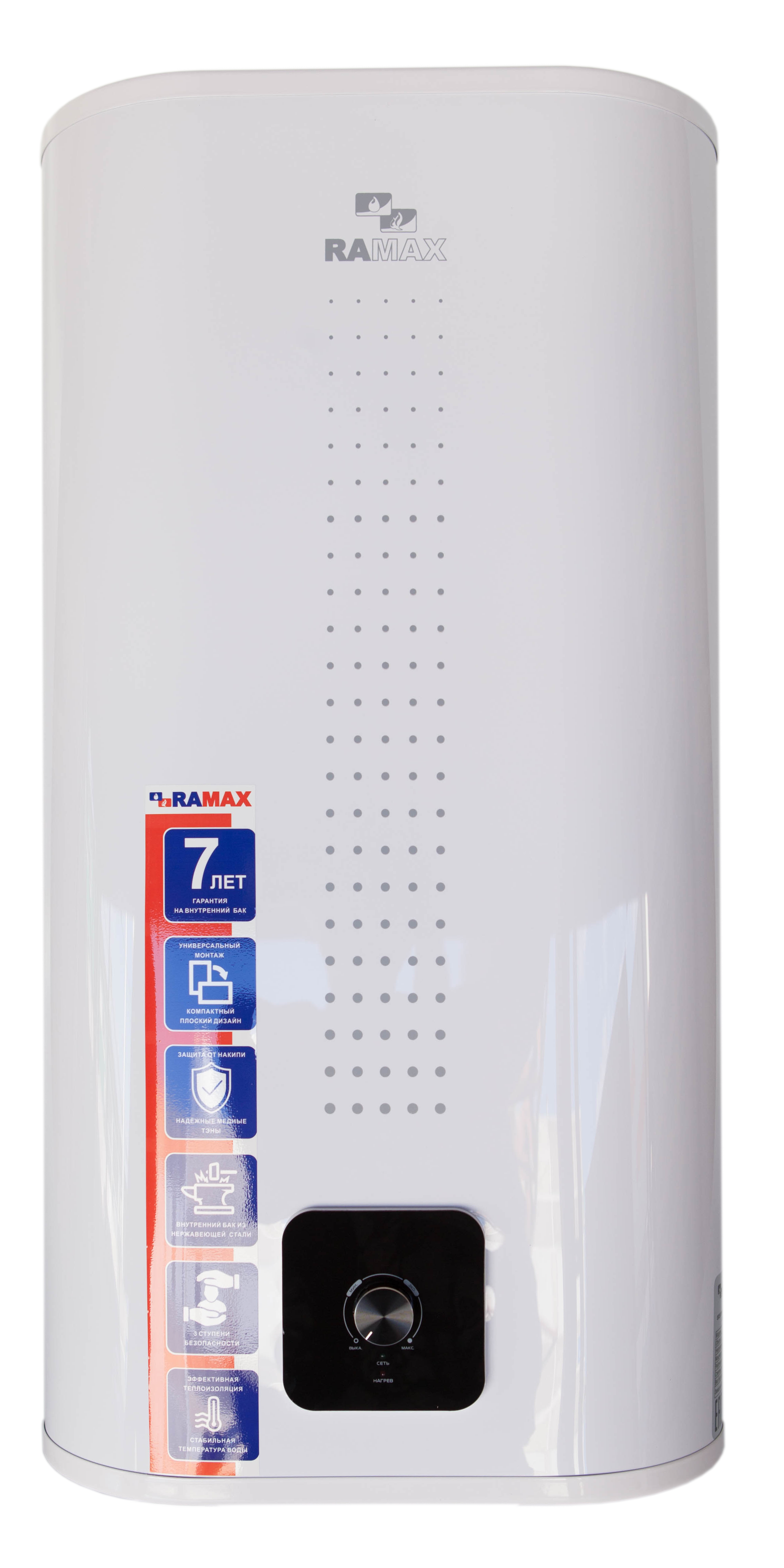 Изображение товара Электрический накопительный водонагреватель Eterna FMX-50 50 л механический монтаж