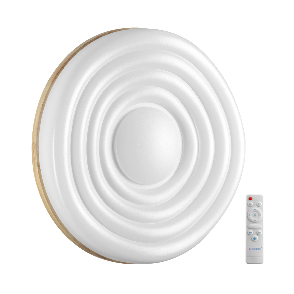 Изображение товара Светильник настенно-потолочный светодиодный Сонекс Pale 7674_DL с пультом управления 17 м² регулируемый цвет света цвет белый