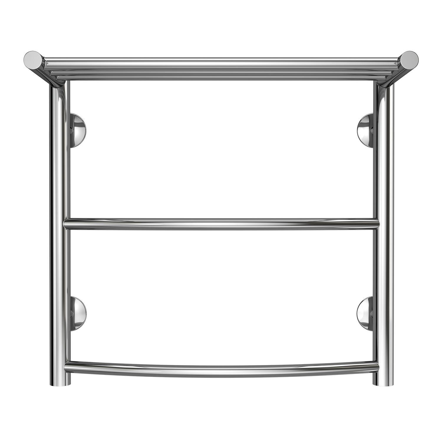 Изображение товара Водяной полотенцесушитель Azario Verona 53.20x50 см с полкой