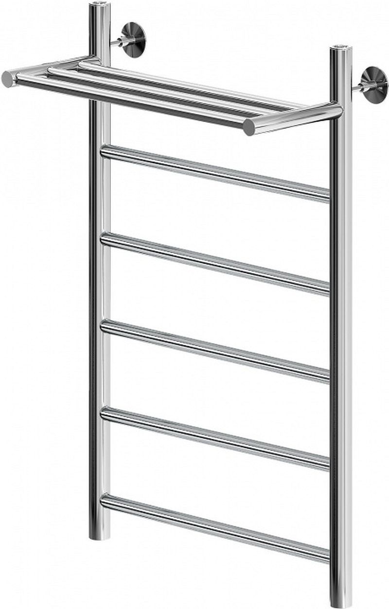 Изображение товара Водяной полотенцесушитель Aquanet Mauro 50x80 см с полкой из нержавеющей стали