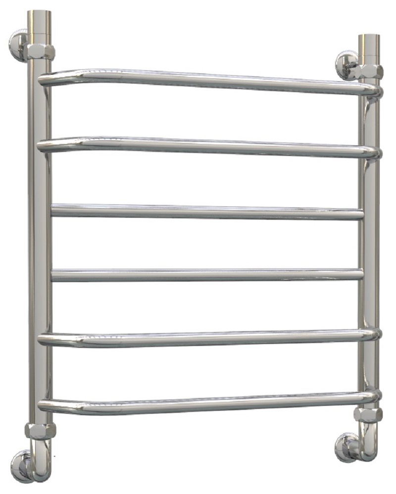 Изображение товара Полотенцесушитель водяной лестница Aquanerzh Трапеция прямая 43x60 см 1" нержавеющая сталь цвет хром