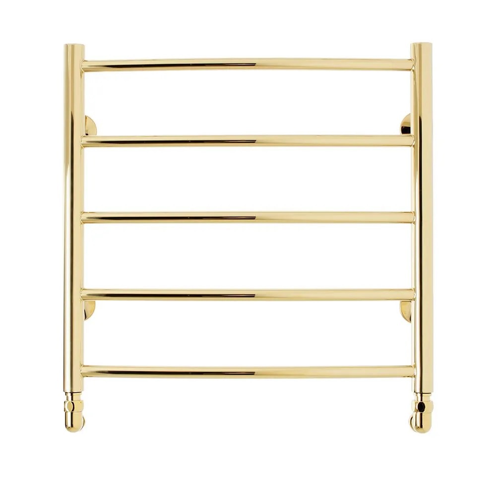 Изображение товара Полотенцесушитель водяной лестница Domoterm Полотенцесушитель водяной калипсо п5 500x500 53x53 см 1/2" нержавеющая сталь цвет золото