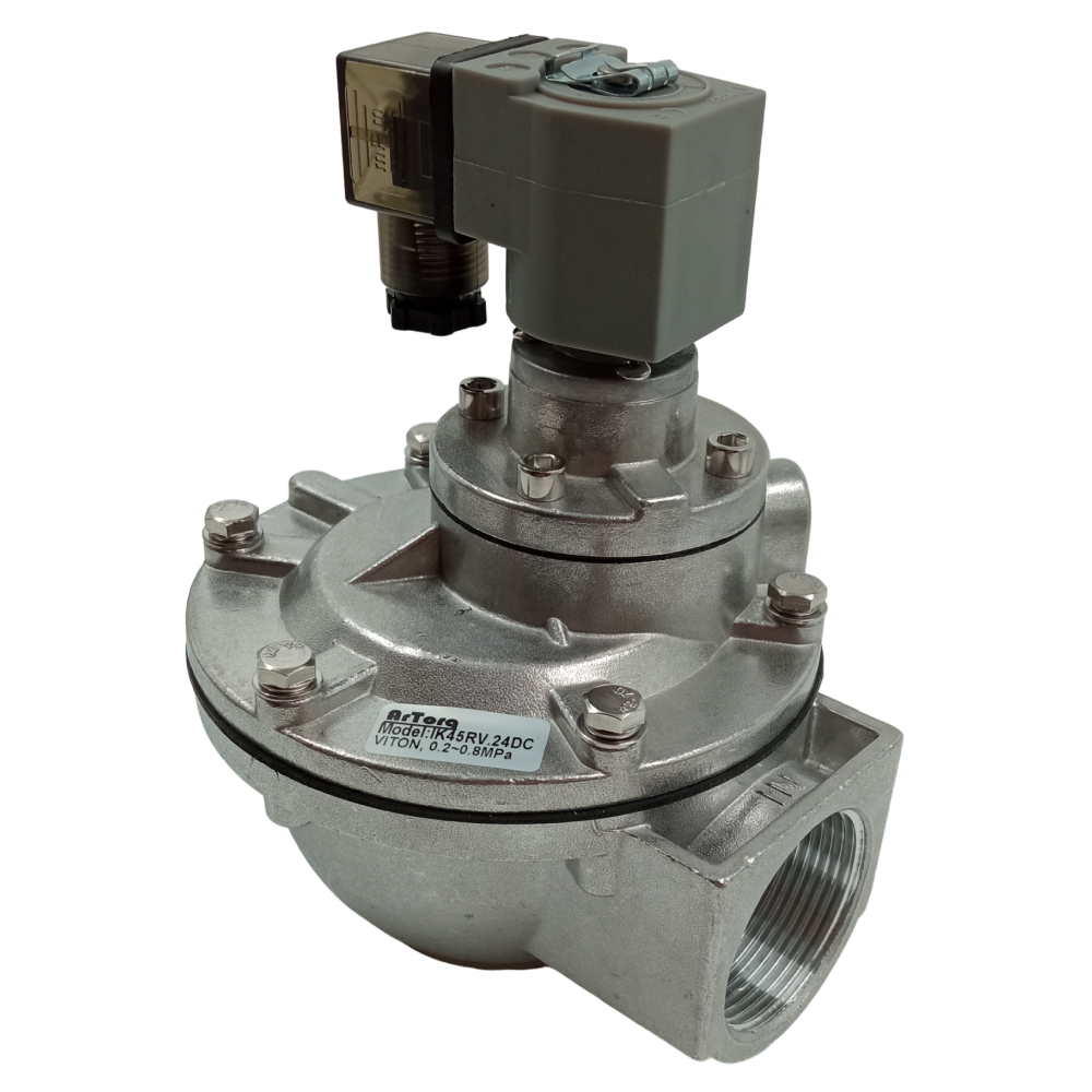 Изображение товара Электромагнитный клапан Artorq IK45RV 24В DN40 алюминий PN8 для Aspiration
