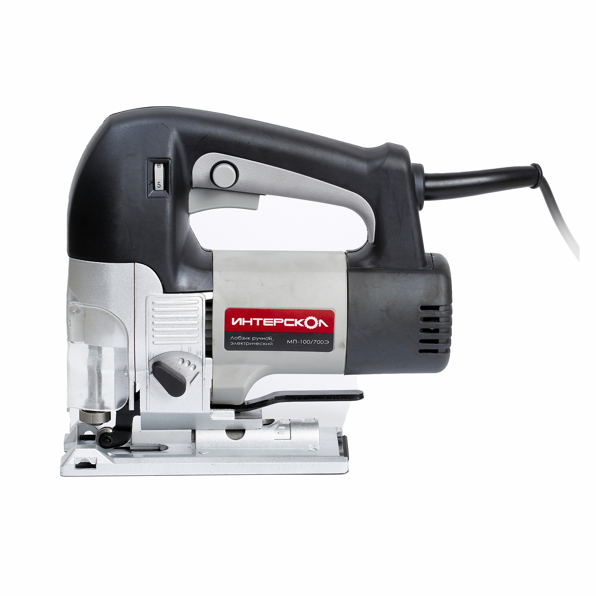 Изображение товара Профессиональный сетевой лобзик Интерскол МП-100/700Э 705 Вт, регулировка скорости