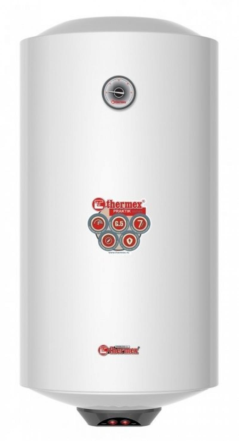 Изображение товара Накопительный водонагреватель электрический Thermex Praktik 100 V, 100 л, 2.5 кВт, нержавеющая стал