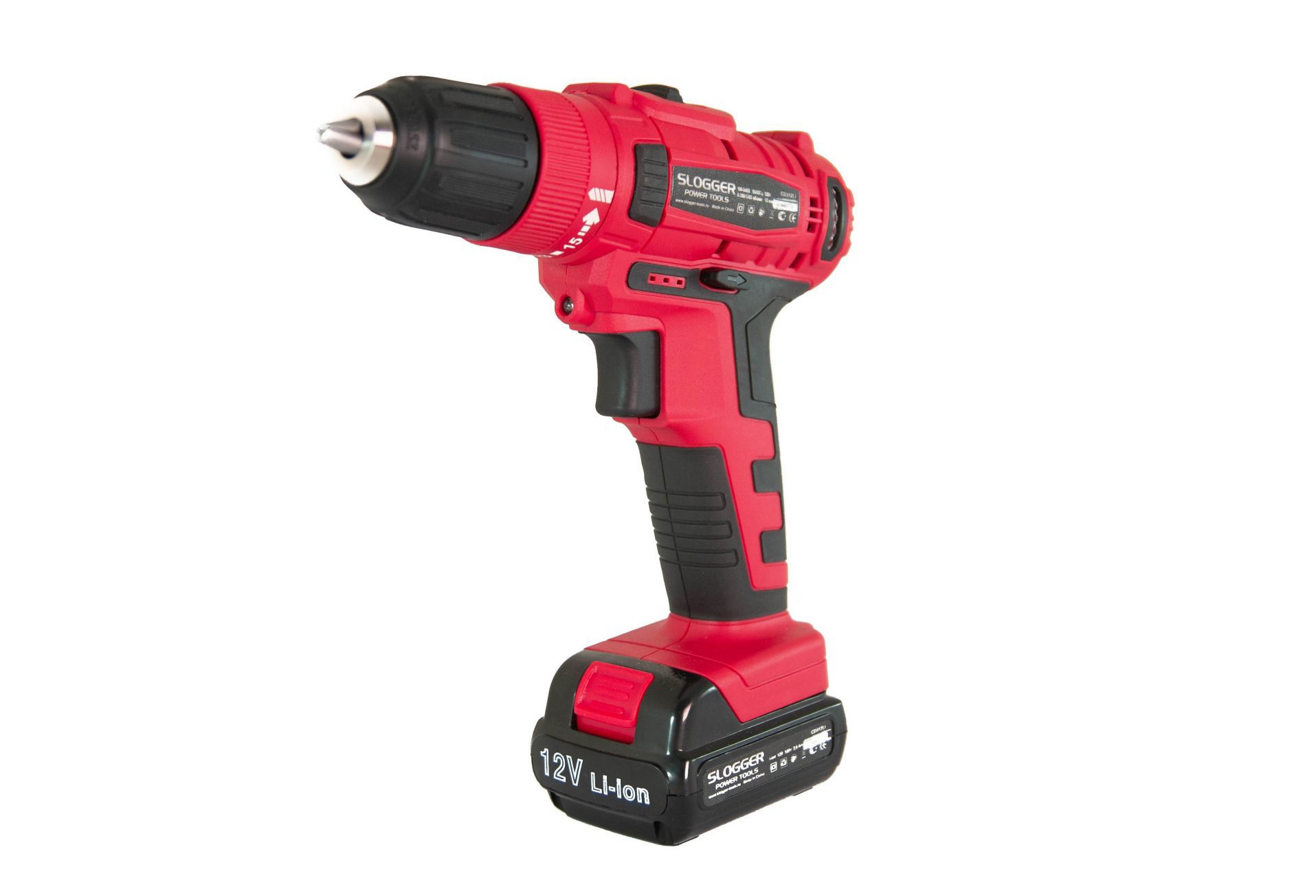Изображение товара Дрель-шуруповерт аккумуляторная Slogger CD312Li 12 В с подсветкой