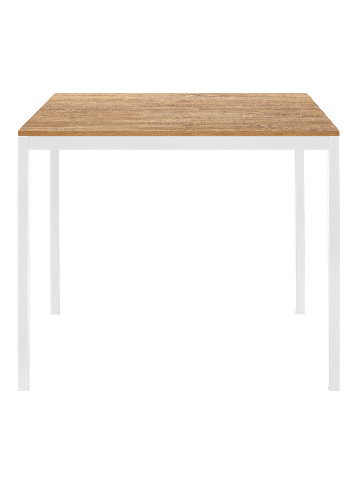 Изображение товара Стол обеденный Greenween Smart 90x75x65см металл цвет белый