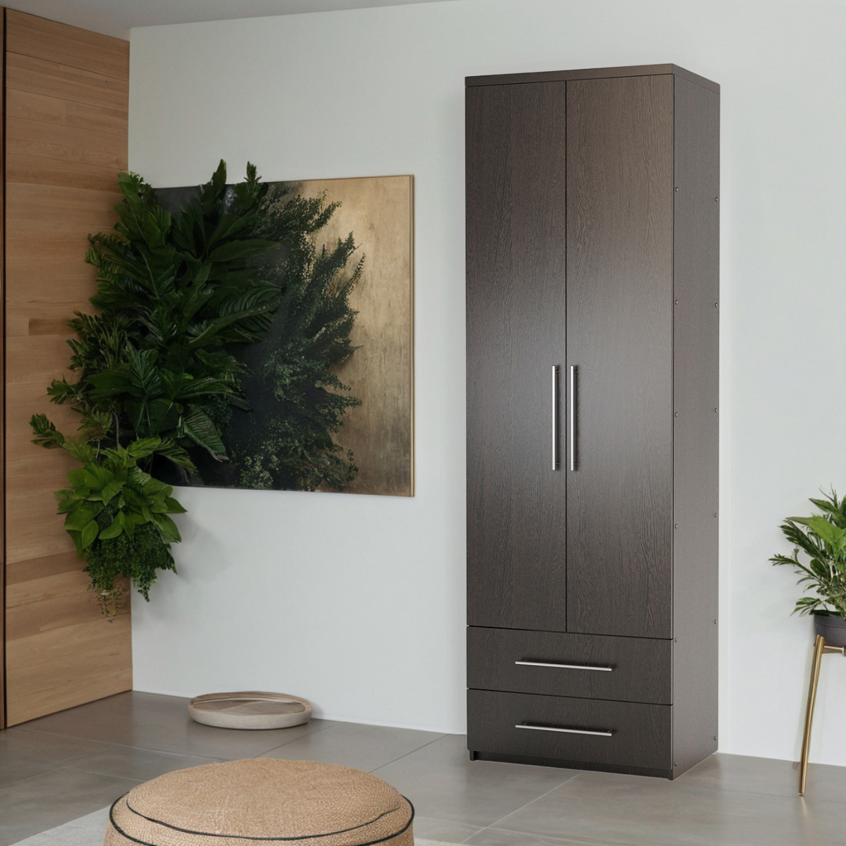 Изображение товара Шкаф распашной Шарм-Дизайн Мелодия МПЯ-21 70x220x60 см венге