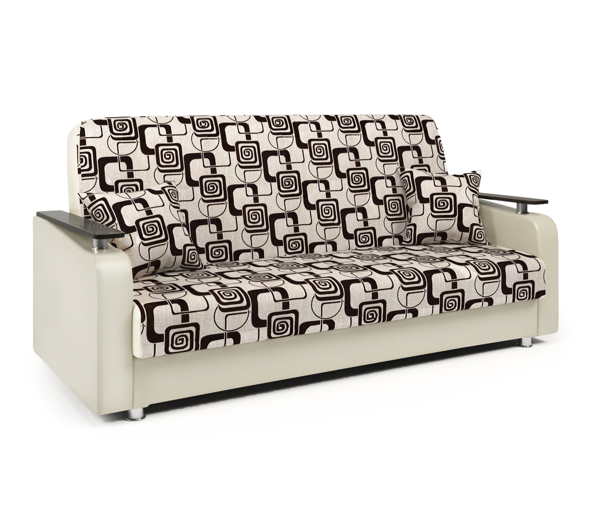 Изображение товара Диван Шарм-Дизайн Мелодия ДП №1 120 215x90x90 см шенилл цвет бежевый 33070552