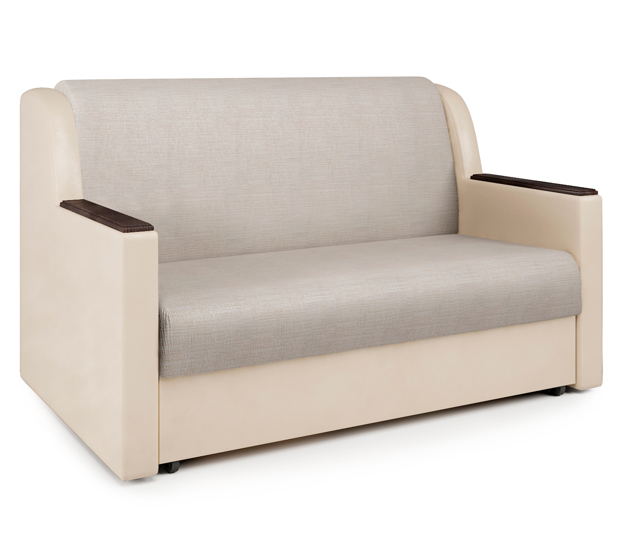 Изображение товара Диван Шарм-Дизайн Аккорд Д 100 120x95x110 см шенилл цвет бежевый 33070042