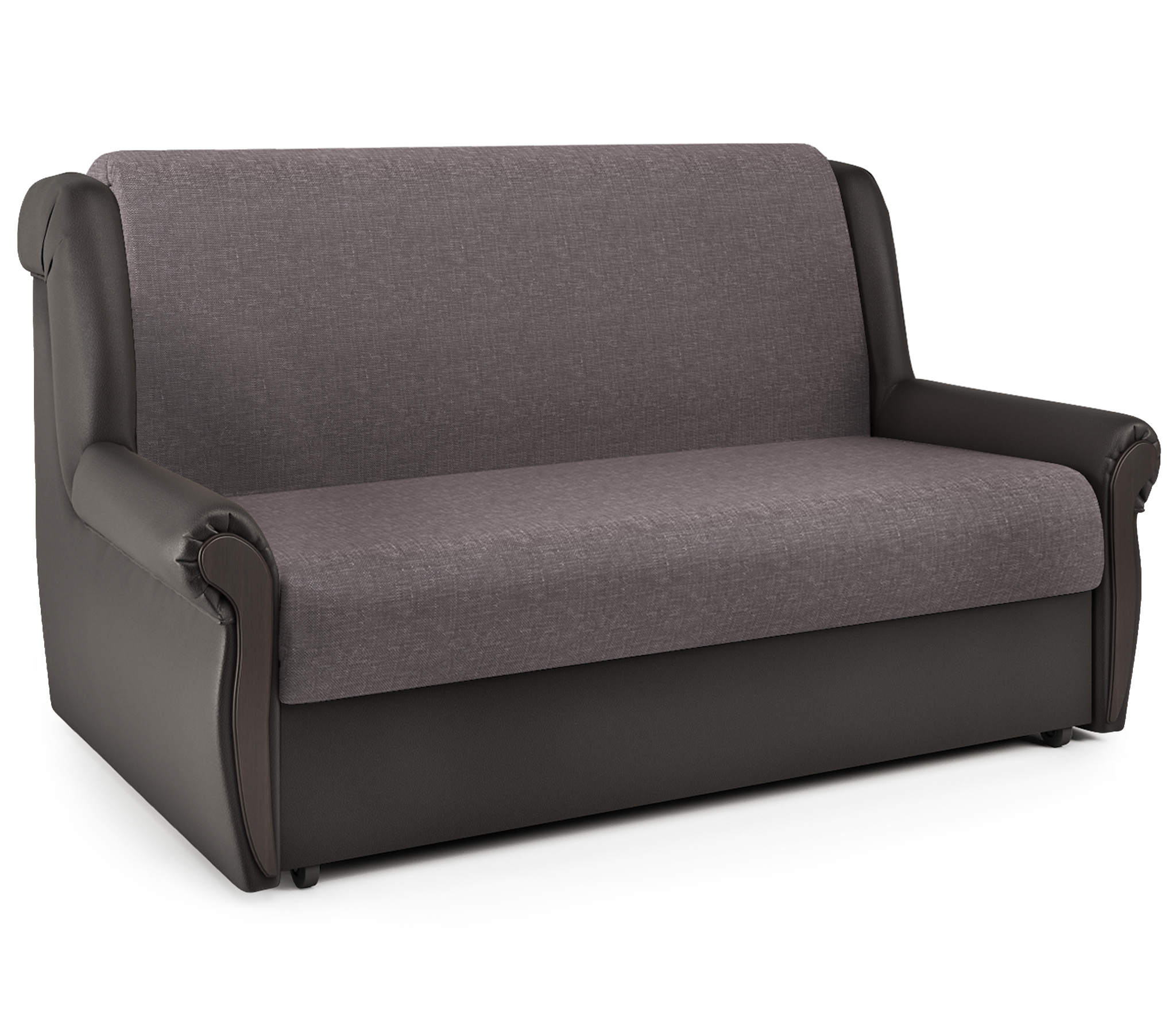 Изображение товара Диван Шарм-Дизайн Аккорд М 100 130x95x110 см рогожка цвет коричневый 33070100