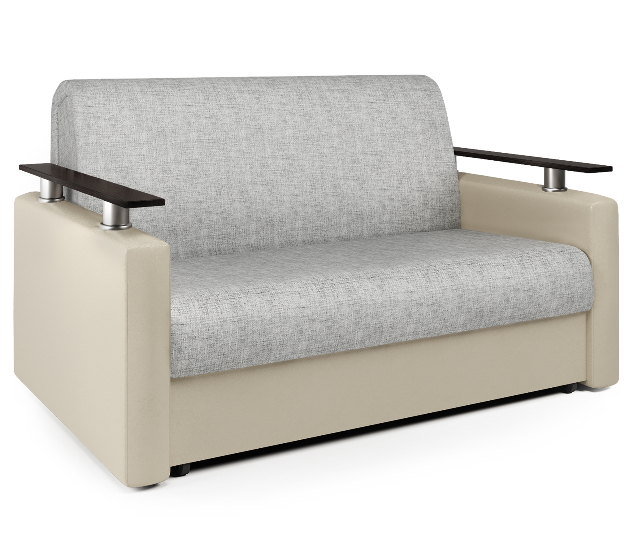 Изображение товара Диван Шарм-Дизайн Шарм 33070357 160x95x110 см шенилл цвет серый/бежевый