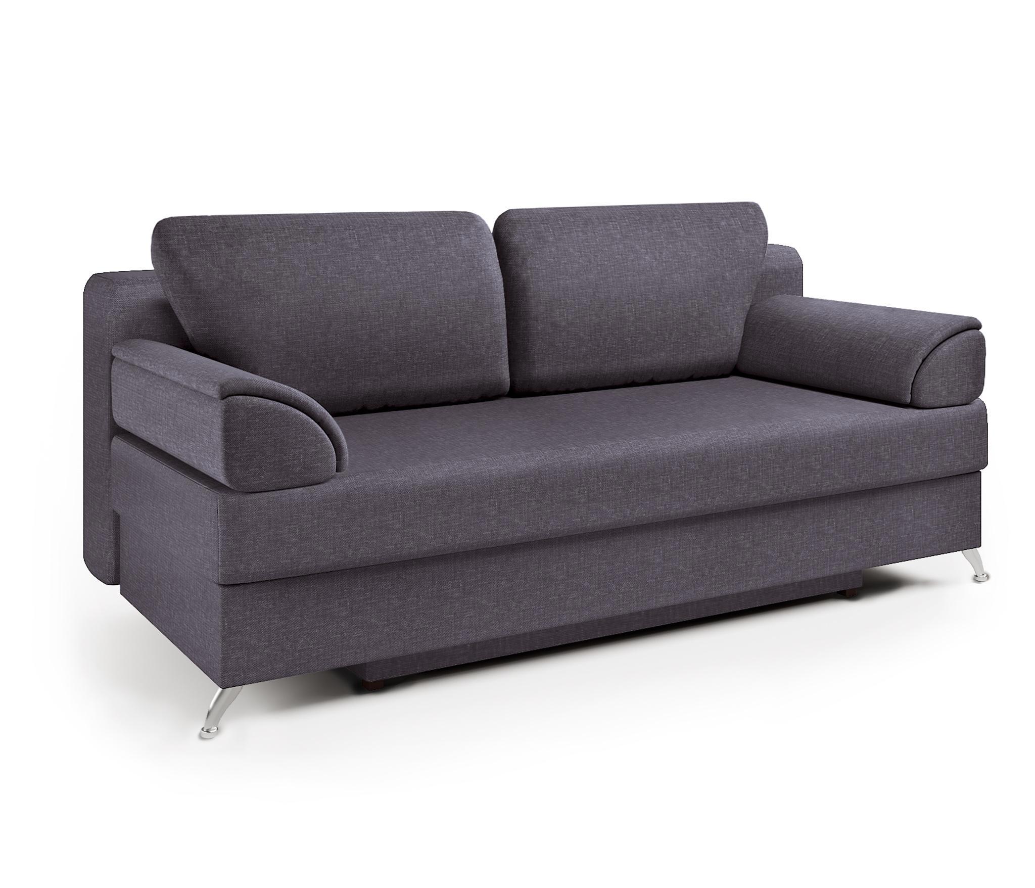 Изображение товара Диван Шарм-Дизайн ЕвроШарм 2406003 с механизмом Еврокнижка в сером цвете