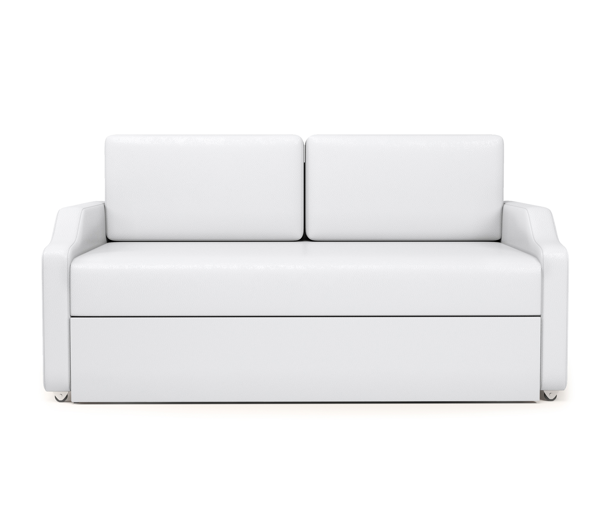 Изображение товара Диван-кушетка Шарм-Дизайн Малыш белая экокожа