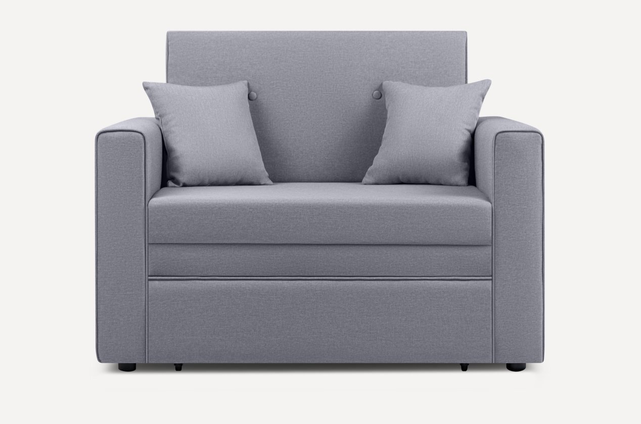 Изображение товара Кресло-кровать Divan.ru Види 78x87x64 см ткань цвет серый