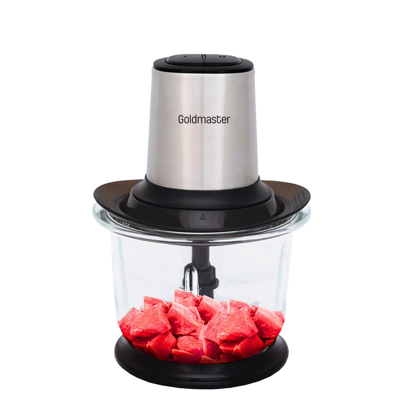 Изображение товара Электрический измельчитель Goldmaster Krona GM-7277 2 скорости серебристый