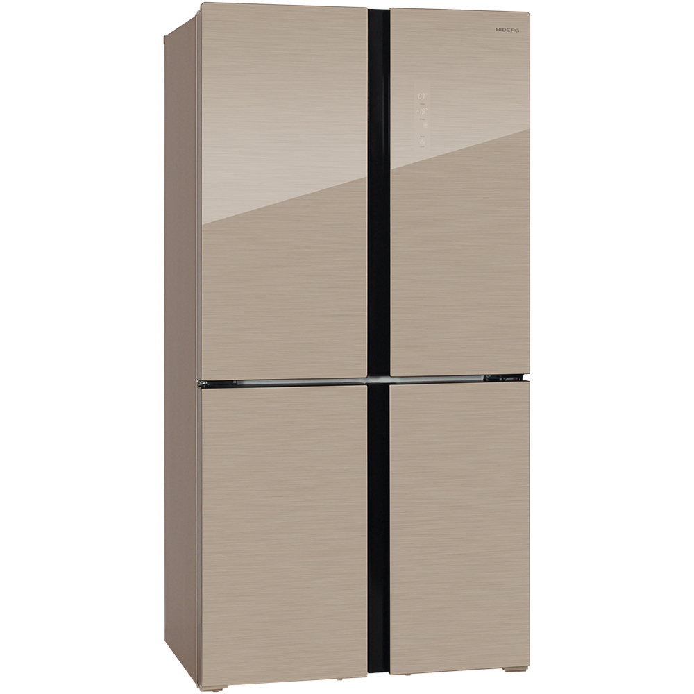 Изображение товара Холодильник Hiberg RFQ-500DX NFGY 545 л 4 двери с No Frost и сенсорным дисплеем