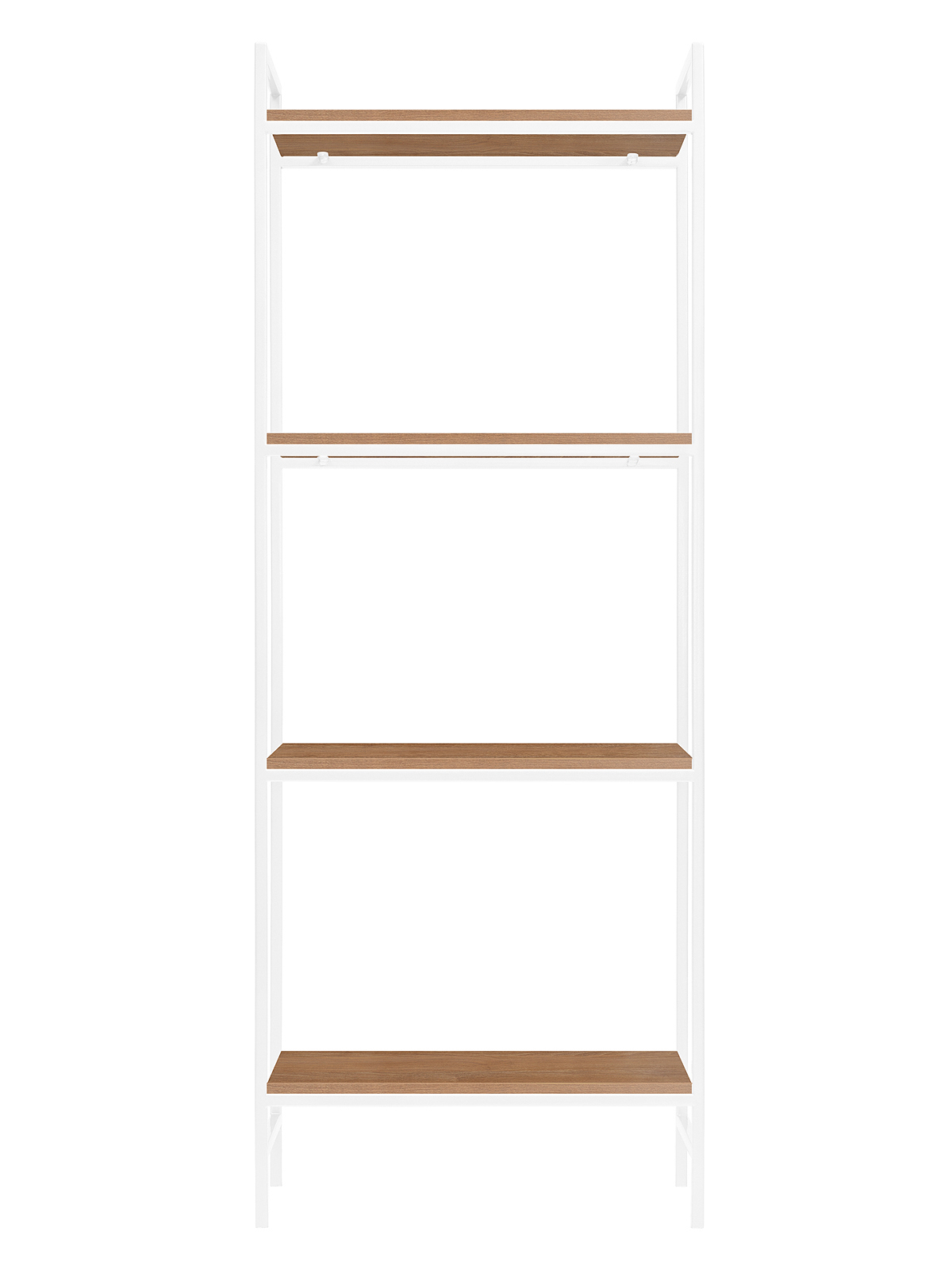 Изображение товара [Стеллаж] GREENWEEN ALTO-550W-LD-R 4 полки белый с Робиния