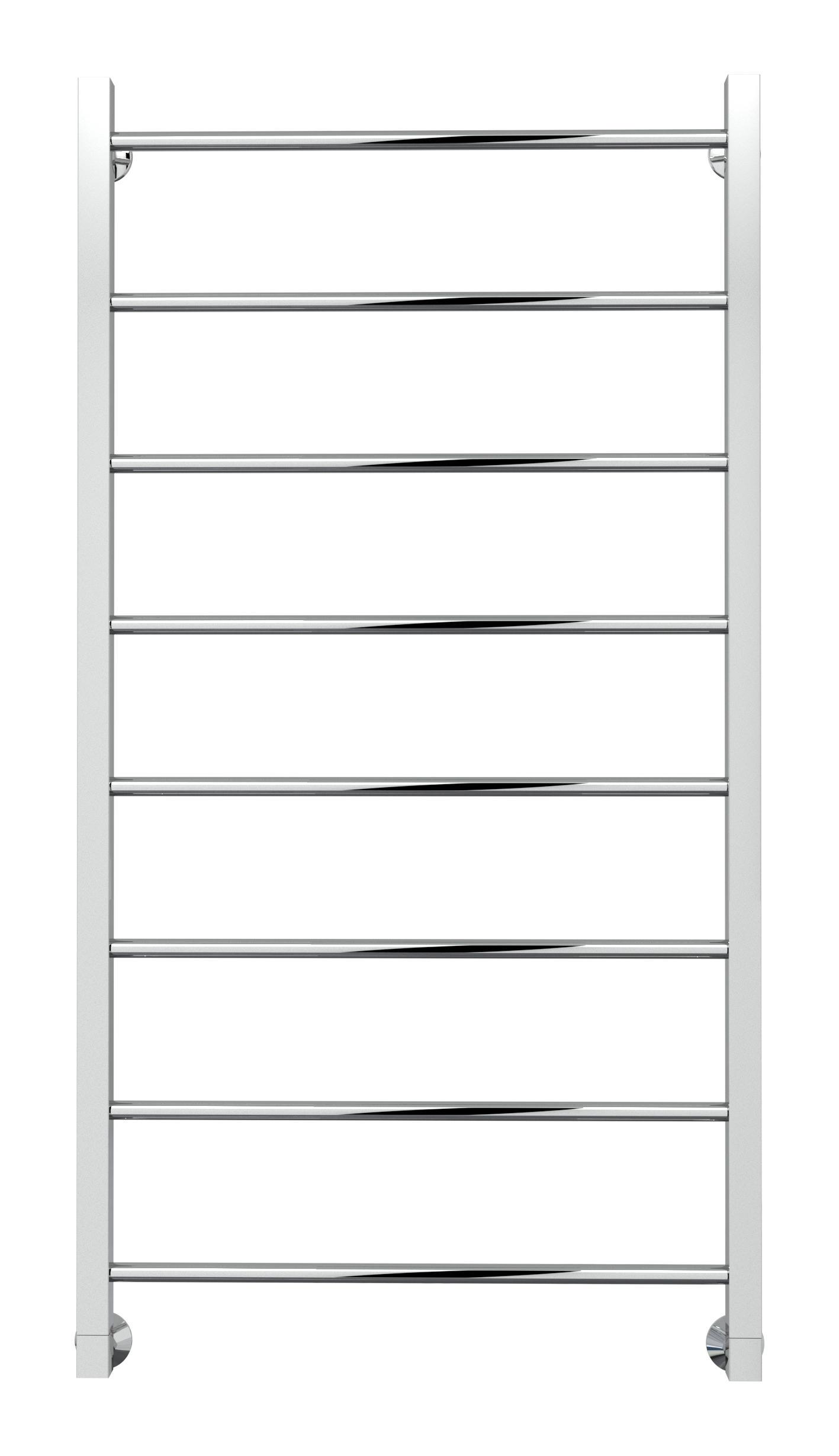 Изображение товара Водяной полотенцесушитель Роснерж Квадрат-Прямая из нержавеющей стали 120x60 см