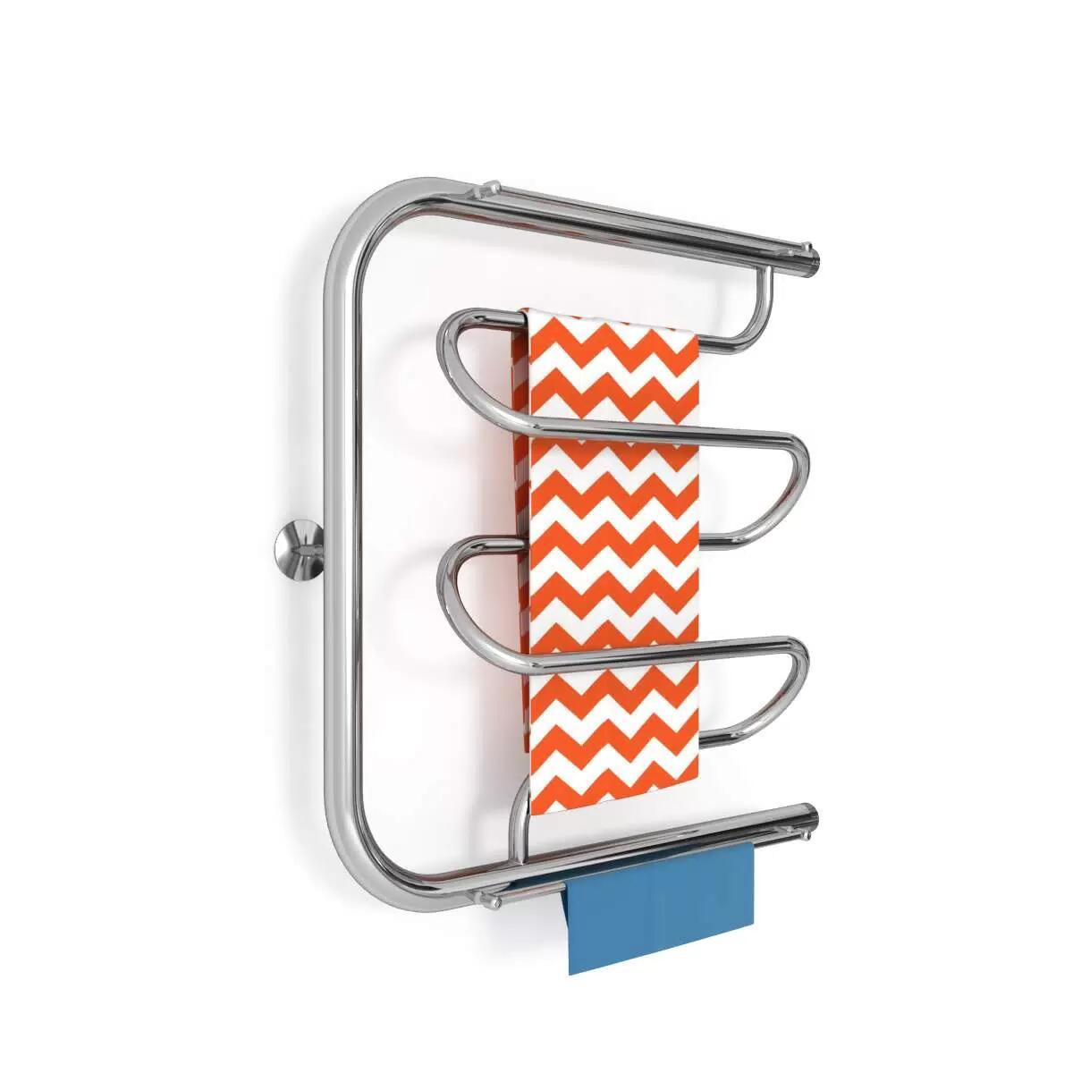 Изображение товара Полотенцесушитель водяной Zigzag Dw 60x60 см с полкой из нержавеющей стали Россия