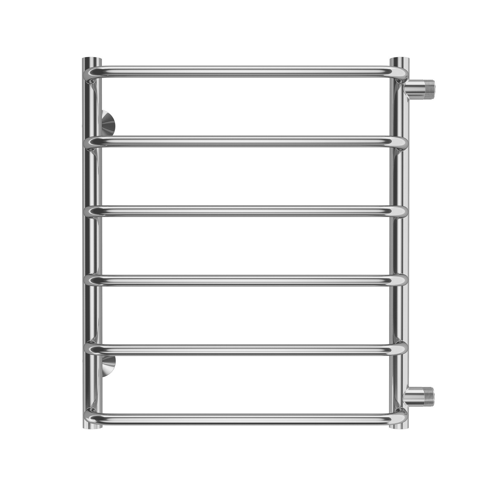 Изображение товара Водяной полотенцесушитель Terminus Стандарт П6, нержавеющая сталь, 6 перекладин