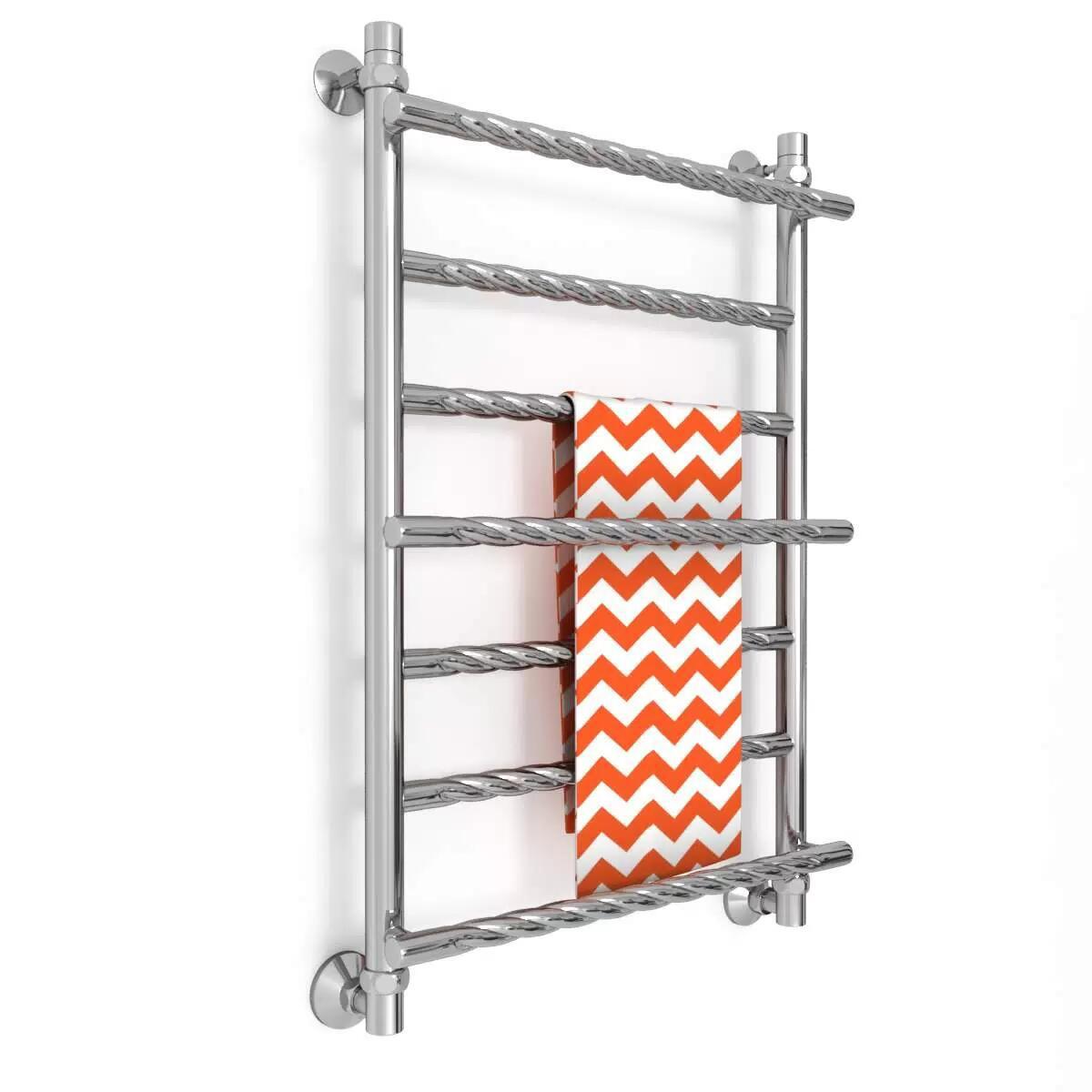 Изображение товара Водяной полотенцесушитель Zigzag H Ultra Vintage 50x80 см нержавеющая сталь