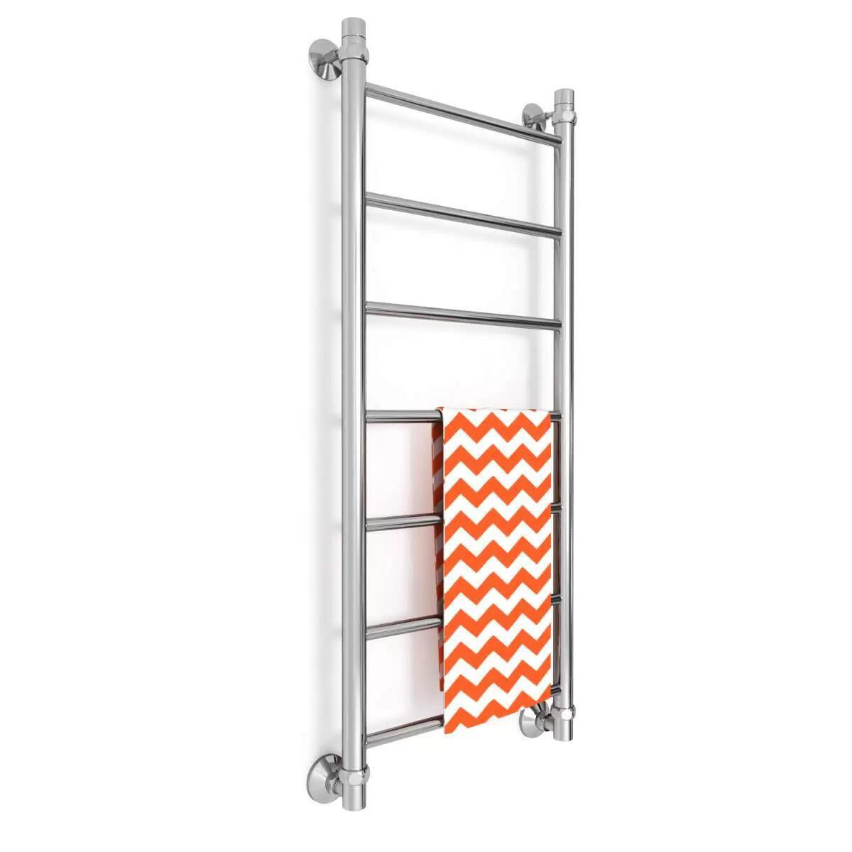 Изображение товара Полотенцесушитель водяной лестница Zigzag J 40x100 см из нержавеющей стали Россия