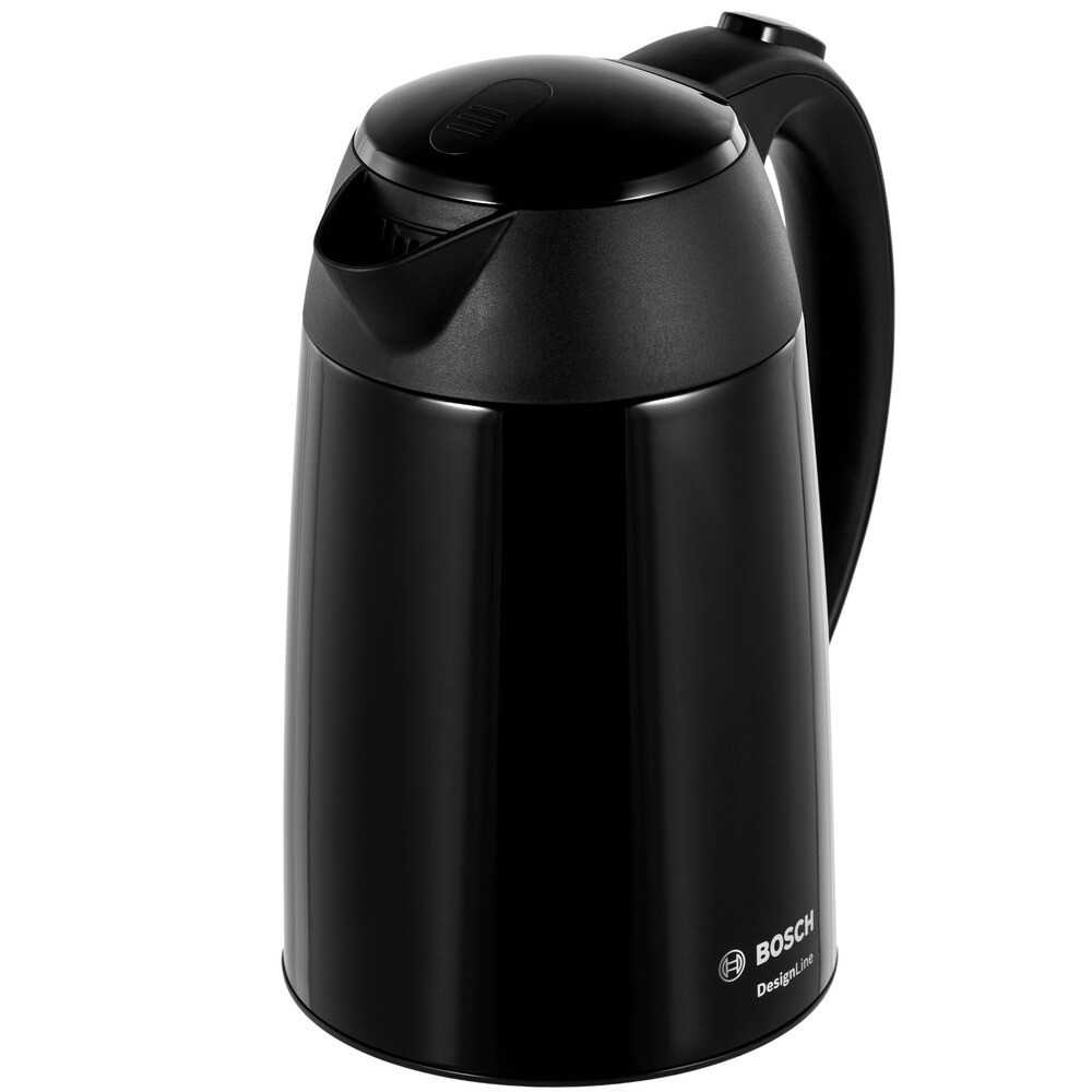Изображение товара Электрический чайник Bosch CTWK34A 1.7 л черный с поворотной подставкой